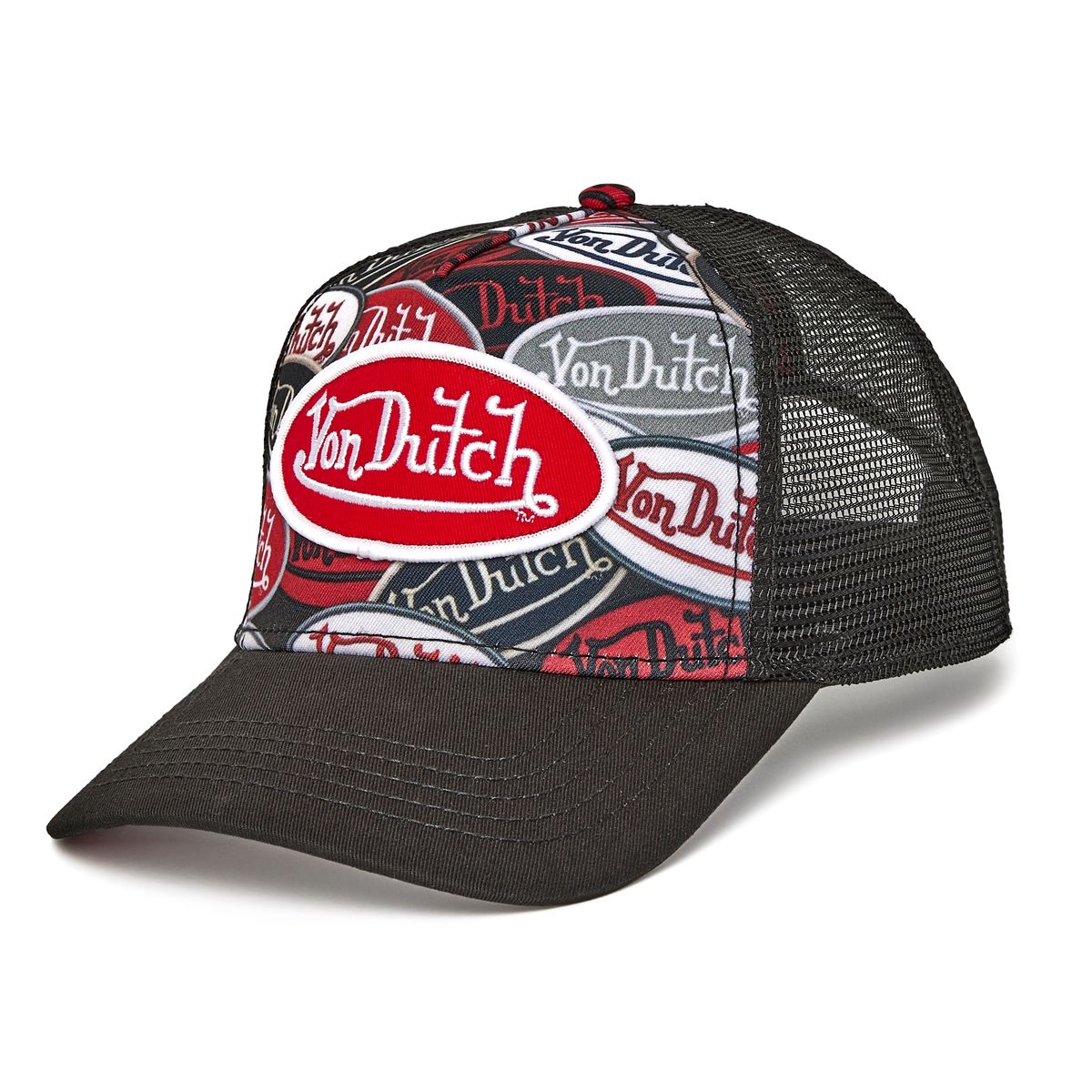 Staple Billboard Trucker Hat - Black — front view