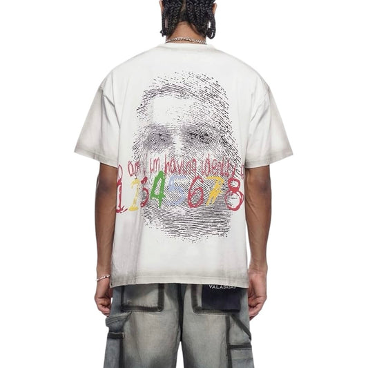 Valabasas - Insane Tee - White — back view