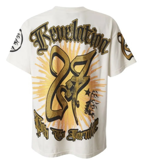 Hellstar - Helmet Tee - Cream — front view