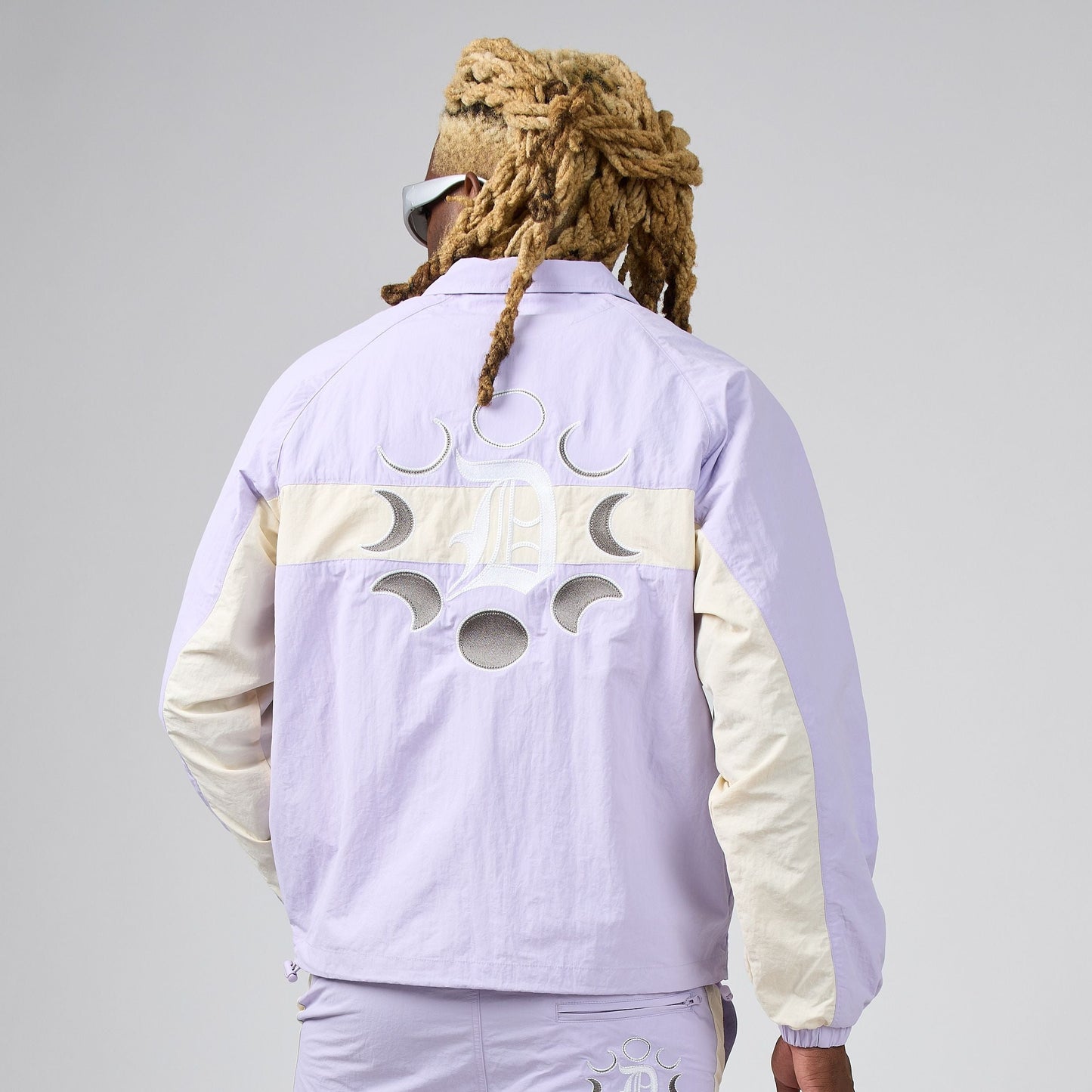 Duaa - Nebula Jacket - Lavender — front view