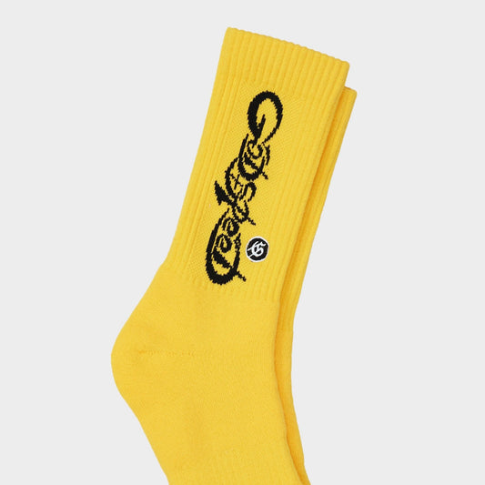 Godspeed - New Age Logo Sock - Yellow — front view