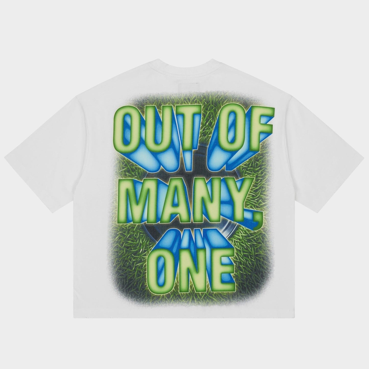 Godspeed - No Mulligans Tee - White — front view