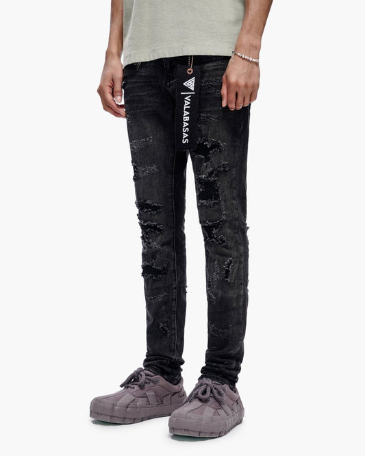 Valabasas - Edge Skinny - Black Wash