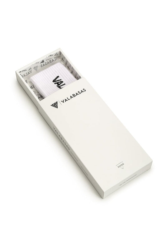 Valabasas - Footprint Socks - White