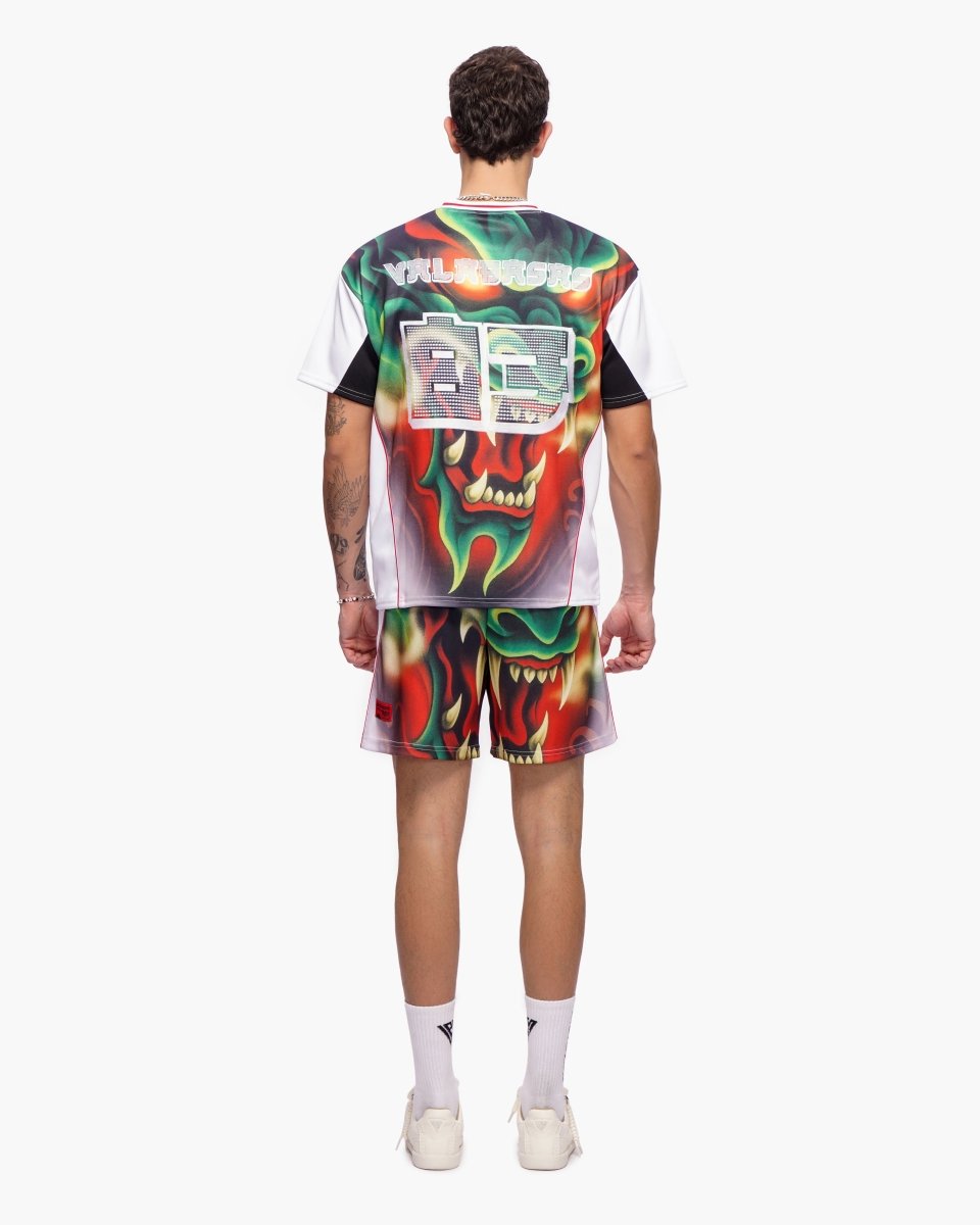 Valabasas - Green Inferno Tee - Multicolor