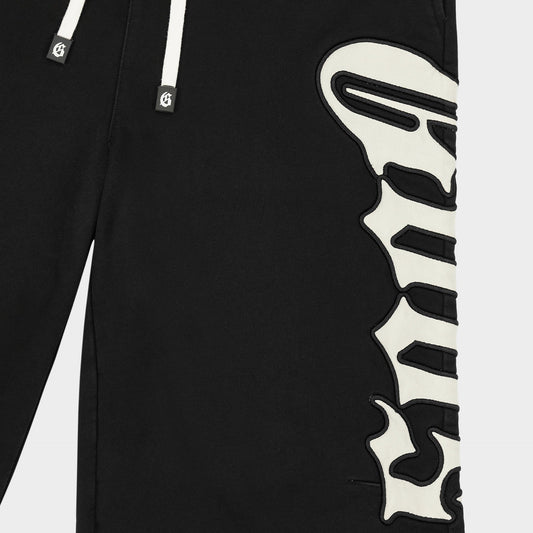 Godspeed - OG Logo 3qtr Shorts - Black — back view