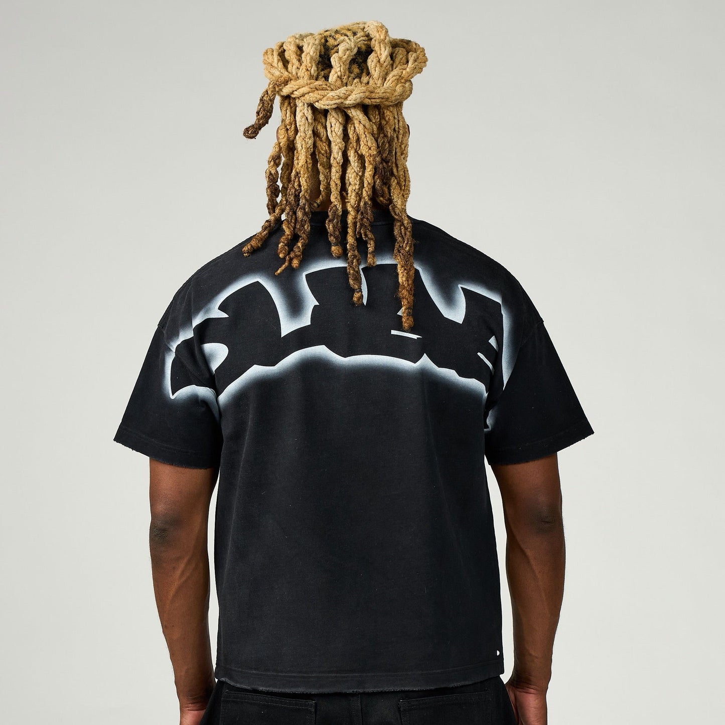 Duaa - Grill Tiger Tee - Black — front view