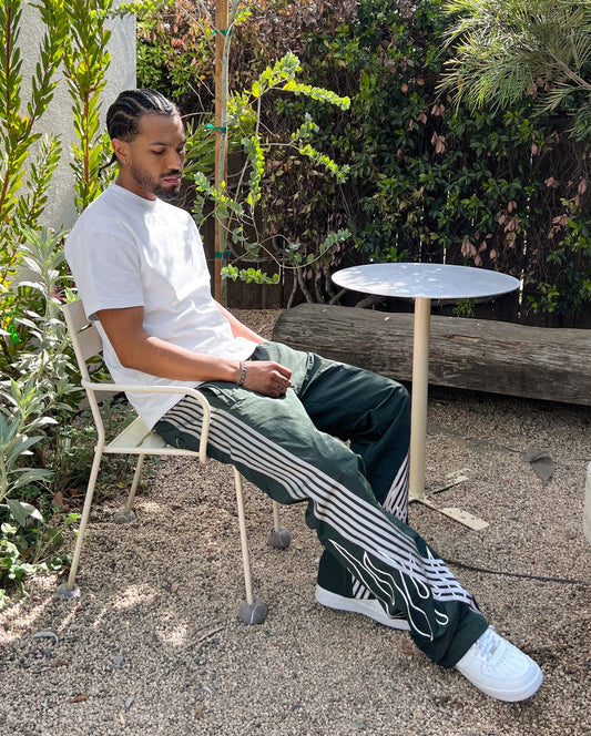 EPTM - Flame Highland Pants - Forest Green — front view