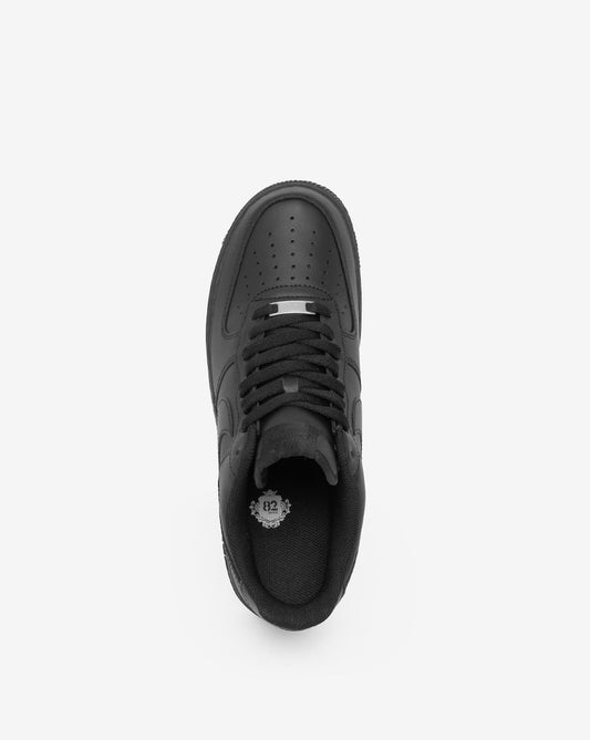 Nike Air Force 1 Low '07 - Black — Nike Air Force 1 — iconic silhouette, sneaker, side profile