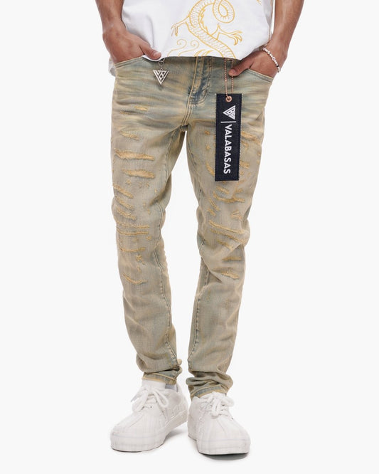 Valabasas - Repair Skinny - Vintage Wash