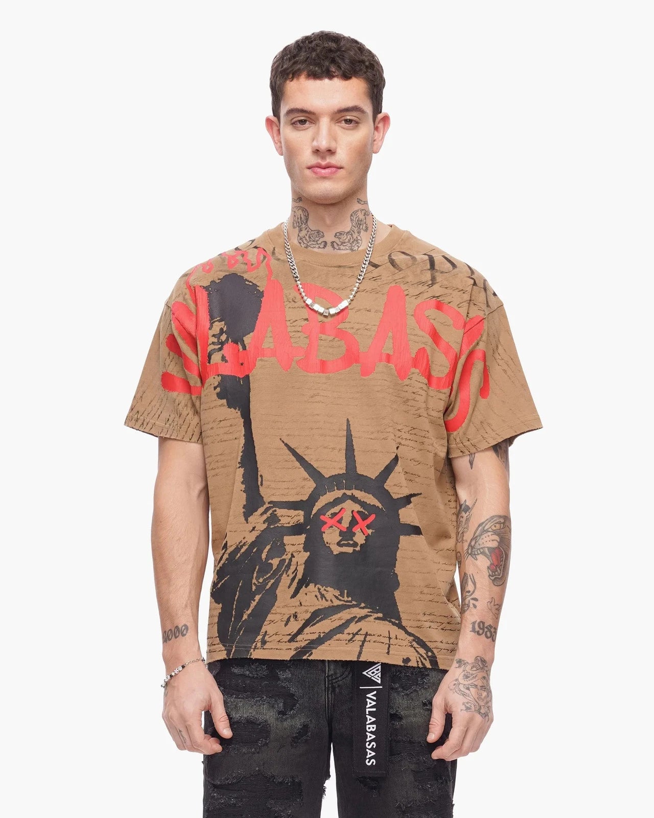 Valabasas - Freedom Tee - Freedom - Khaki