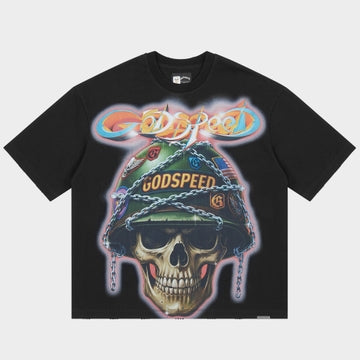 Godspeed - Badges of Honor T-shirt - Black