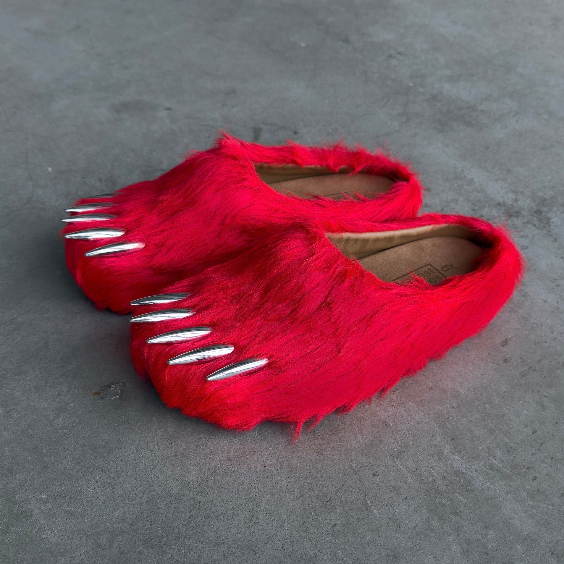 Bravest Studios - Bear Claw Mules - Red — front view