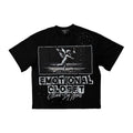 Mixed Emotion - "Scar" Tee - Black — front view