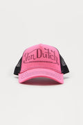 Staple Bling Trucker Hat - Pink — front view
