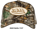 Staple Realtree Edge Trucker Hat - Brown — front view