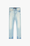9-57 - Mr.flex Skinny Jean Lt. Wash - Light Wash — front view