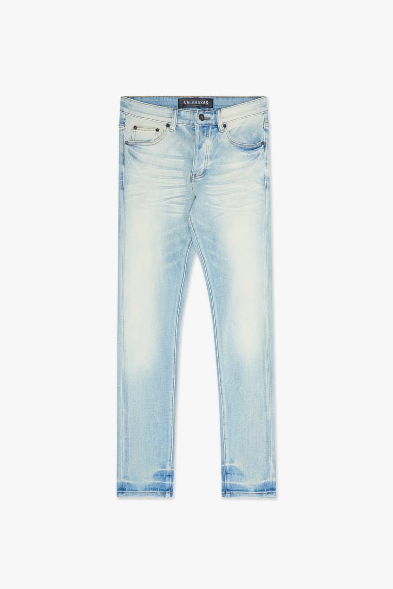 9-57 - Mr.flex Skinny Jean Lt. Wash - Light Wash — front view