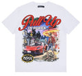 Roku Studio - Pull Up Reg Fit Tee - White — front view