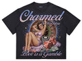 Roku Studio - Charmed Boxy Tee - Black — front view