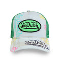 Staple Tagged Trucker Hat - Coastal Blue — front view