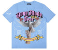 Roku Studio - Dove Mode Reg Fit Tee - University Blue — front view