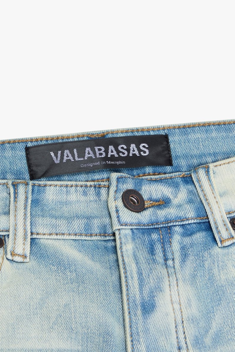 9-57 - Mr.flex Skinny Jean Lt. Wash - Light Wash — back view