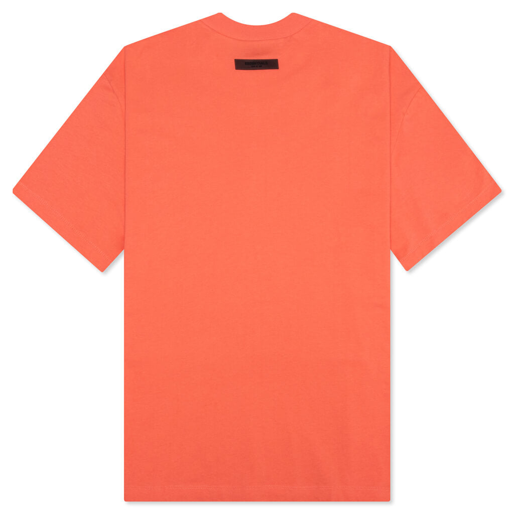 Fear of God Essentials - Essentials Tee - Coral — back view