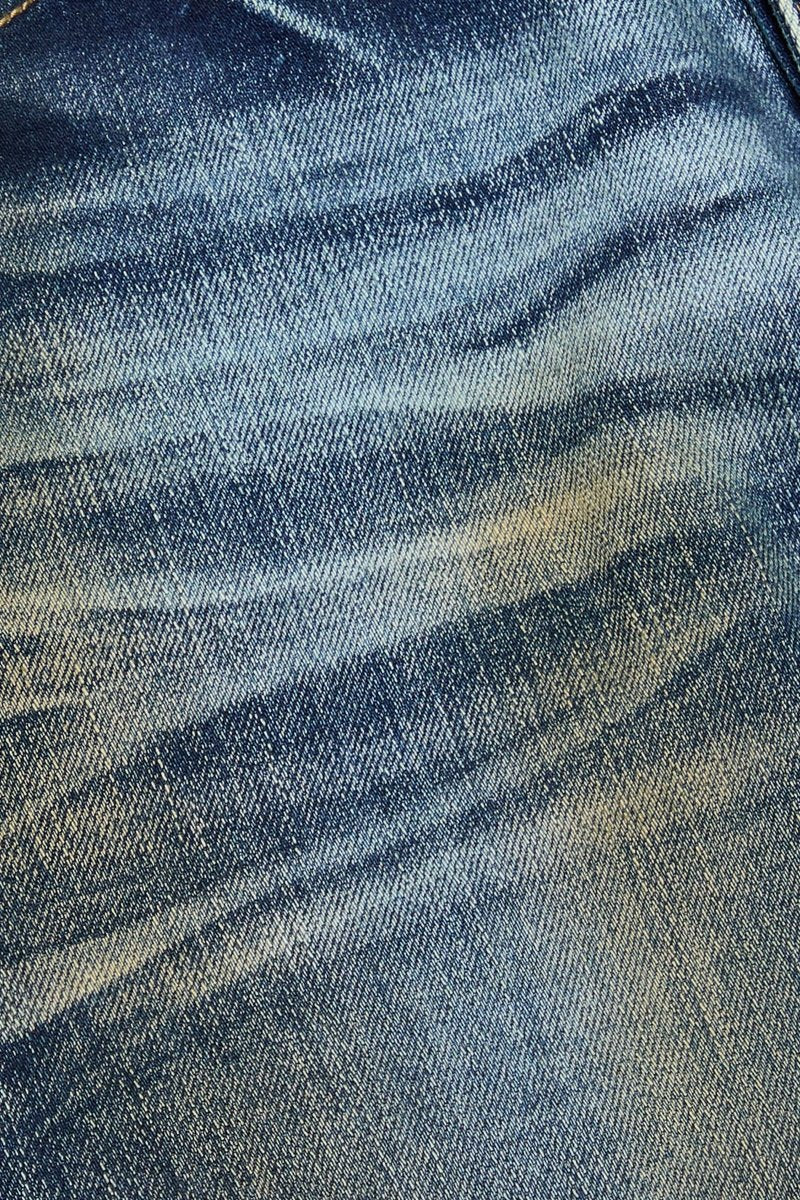 9-57 - Mr. Flex Medium Wash - Medium Wash — close-up detail