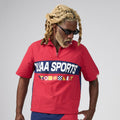 Duaa - Kayak Half-Zip - Red — front view