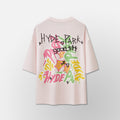 Hyde Park Triple Up Tee - Pink — front view