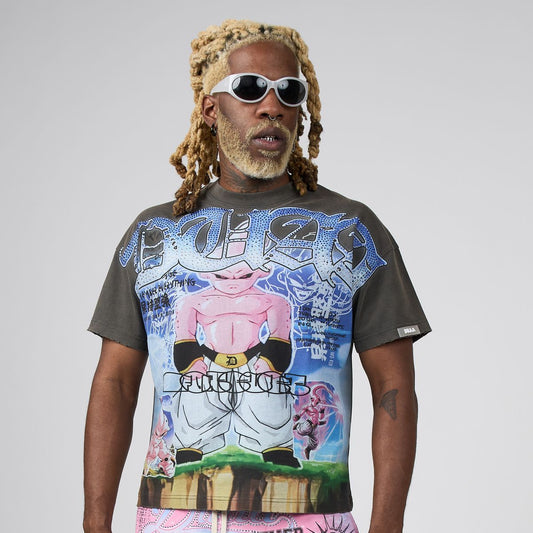Duaa - Warrior Tee - Blue — front view