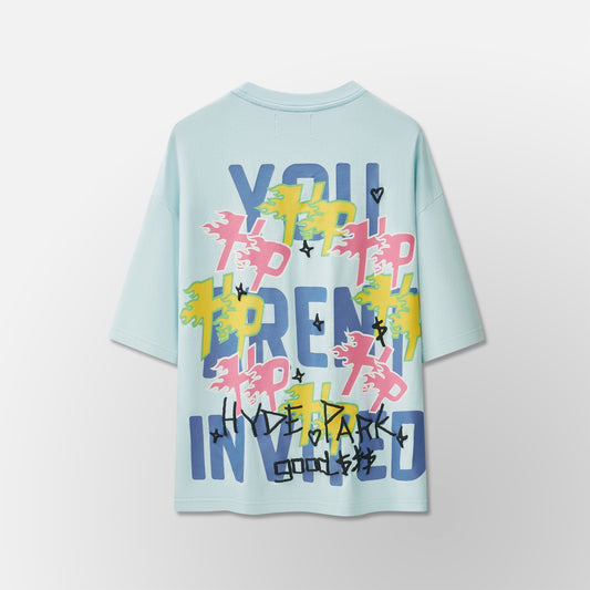 Hyde Park Encapsulate Tee - Blue — front view