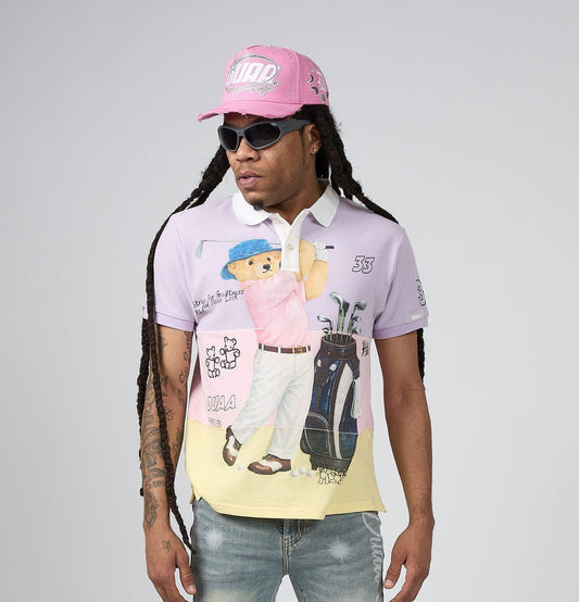 Duaa - Cady Polo - Pink — front view