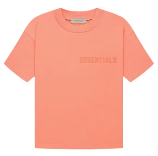 Fear of God Essentials - Tee - Coral — front view