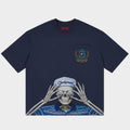 Godspeed - Golf Days Pocket Tee - Navy — front view