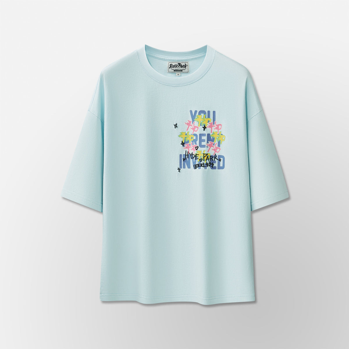Hyde Park Encapsulate Tee - Blue — back view