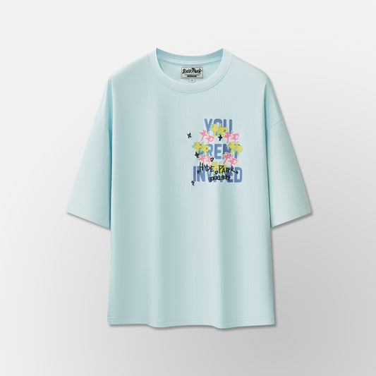 Hyde Park Encapsulate Tee - Blue — back view