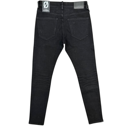 Anom - Veld Skinny Fit - Jet Black — back view