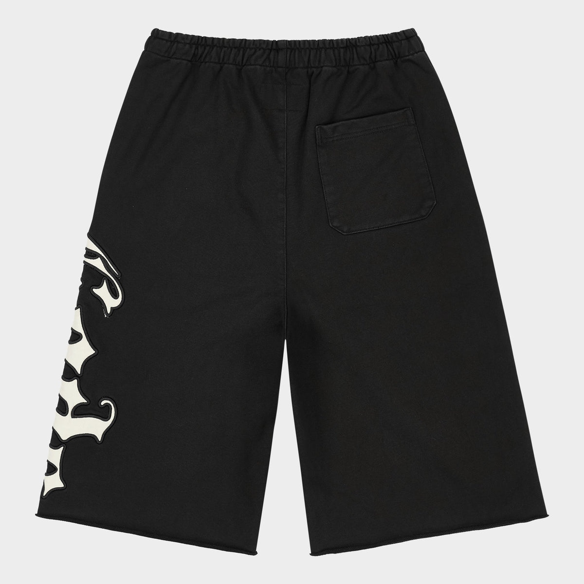 Godspeed - OG Logo 3qtr Shorts - Black — close-up detail