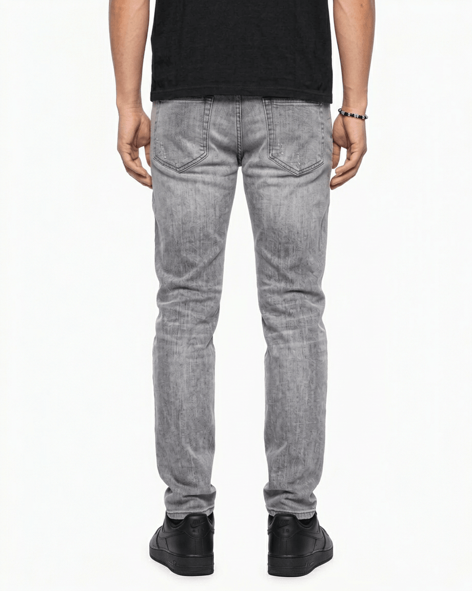 Anom - 360 Skinny - Light Grey Wash