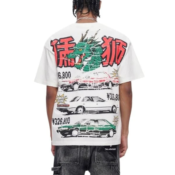 Valabasas - Japanese Motors Tee - Japanese Motors - White