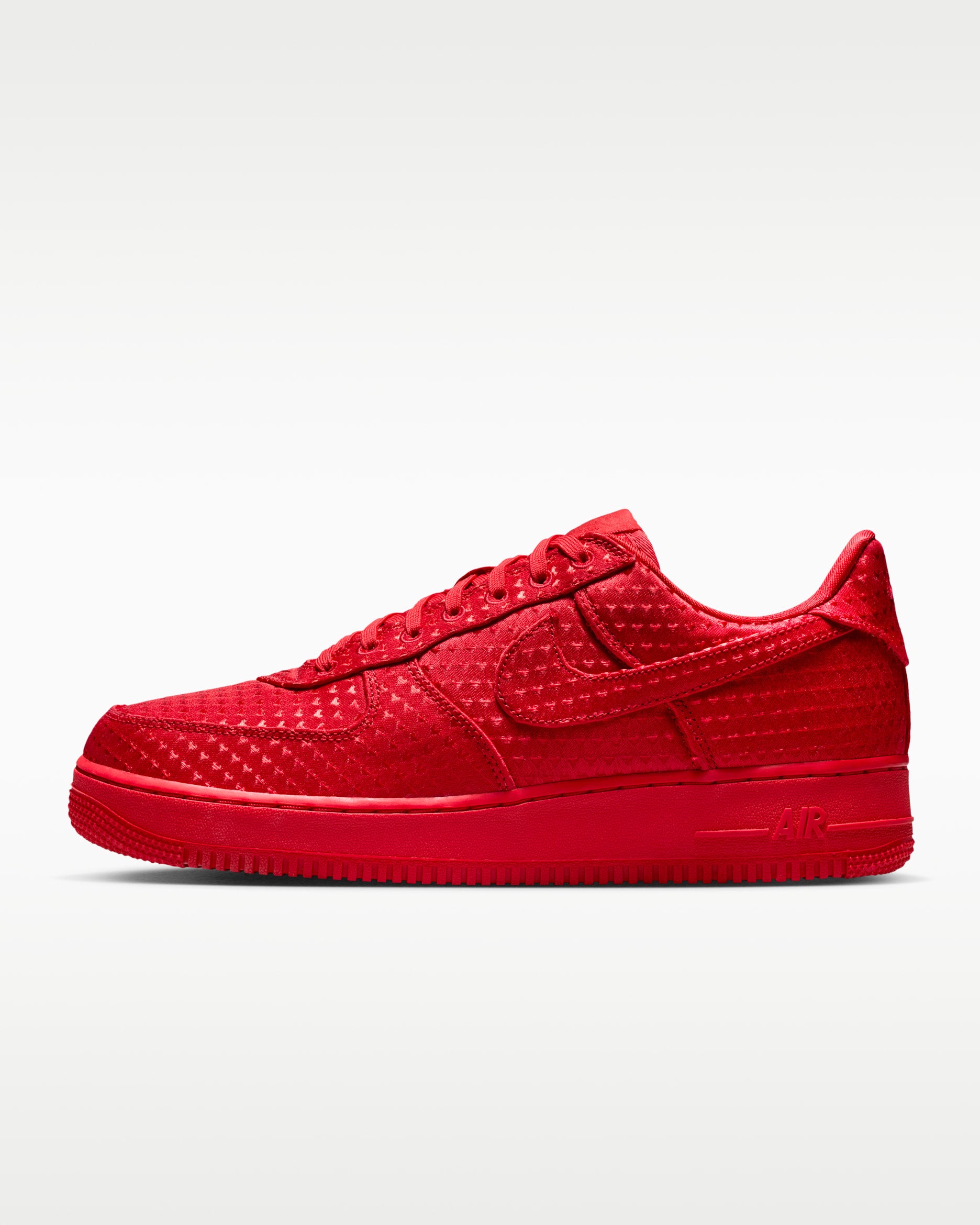 Nike Air Force 1 Low Valentine's Day - Red — Nike Air Force 1 — iconic silhouette, sneaker, side profile