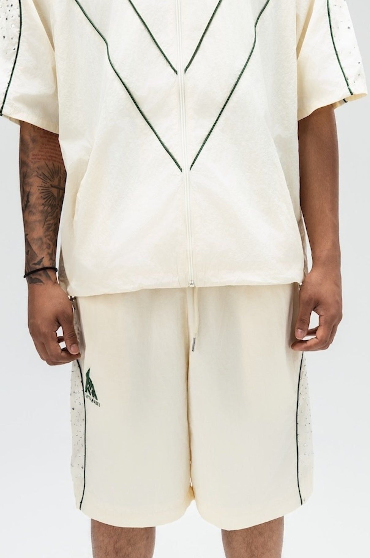 Paper Money - Apex Shorts - Cream — front view