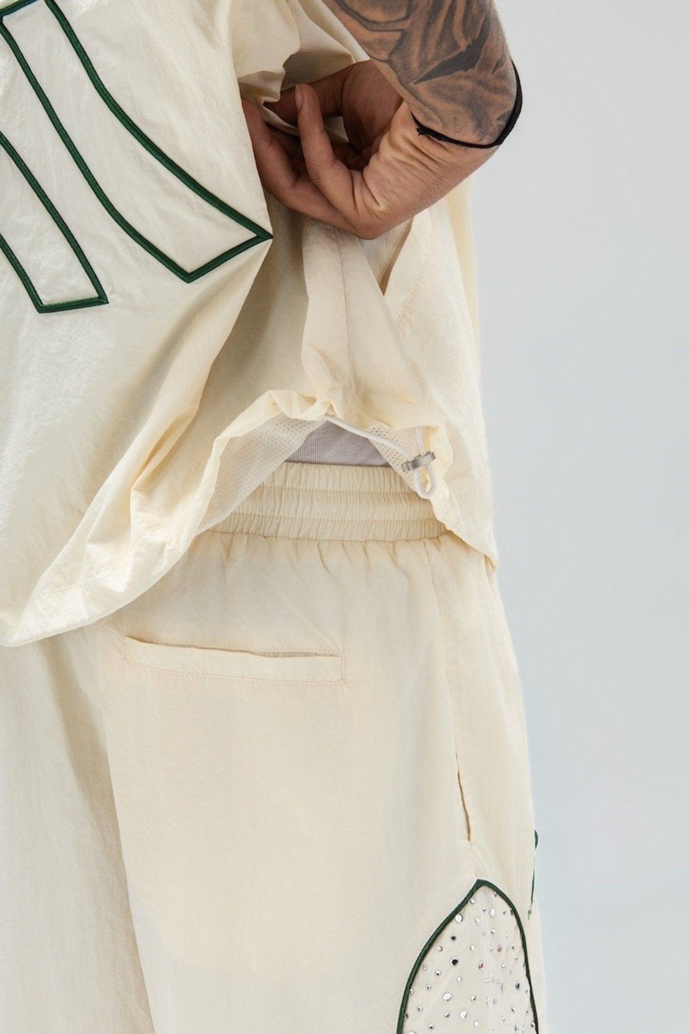 Paper Money - Apex Shorts - Cream — front view