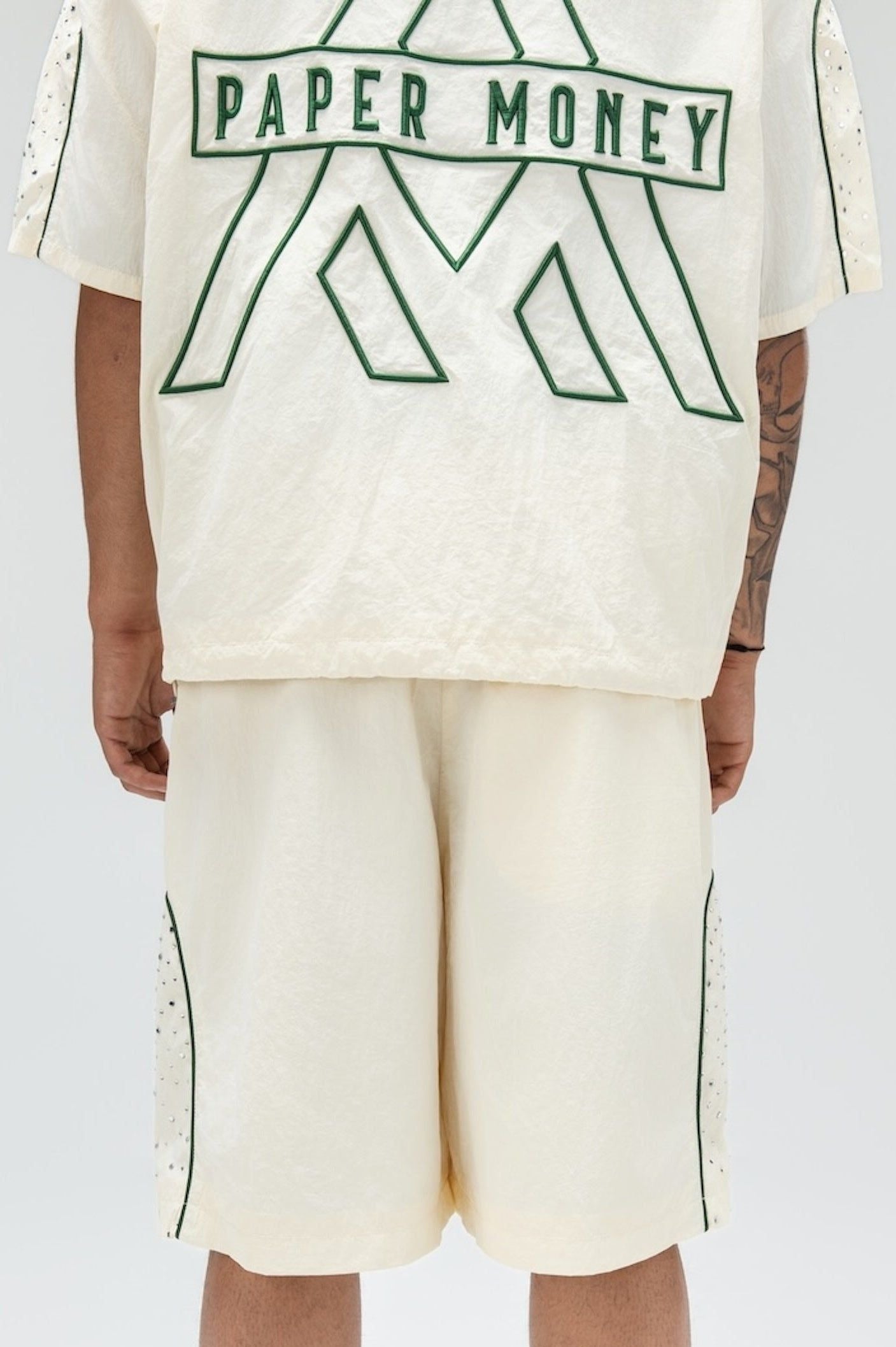 Paper Money - Apex Shorts - Cream — front view