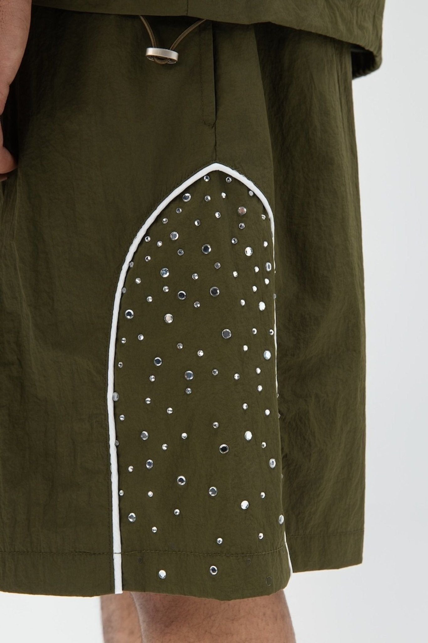 Paper Money - Apex Shorts - Green — front view