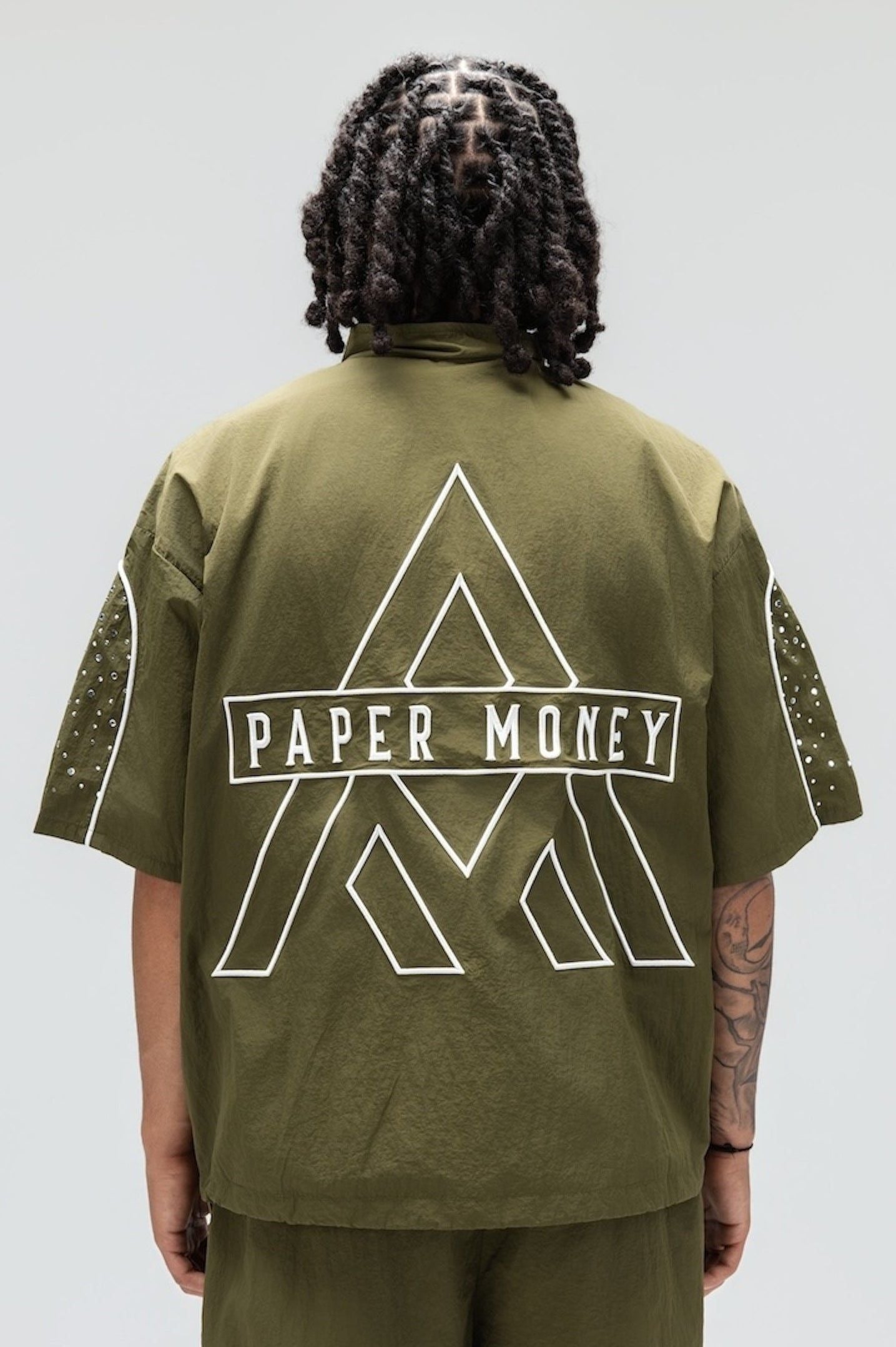 Paper Money - Apex Zip Top - Green — front view