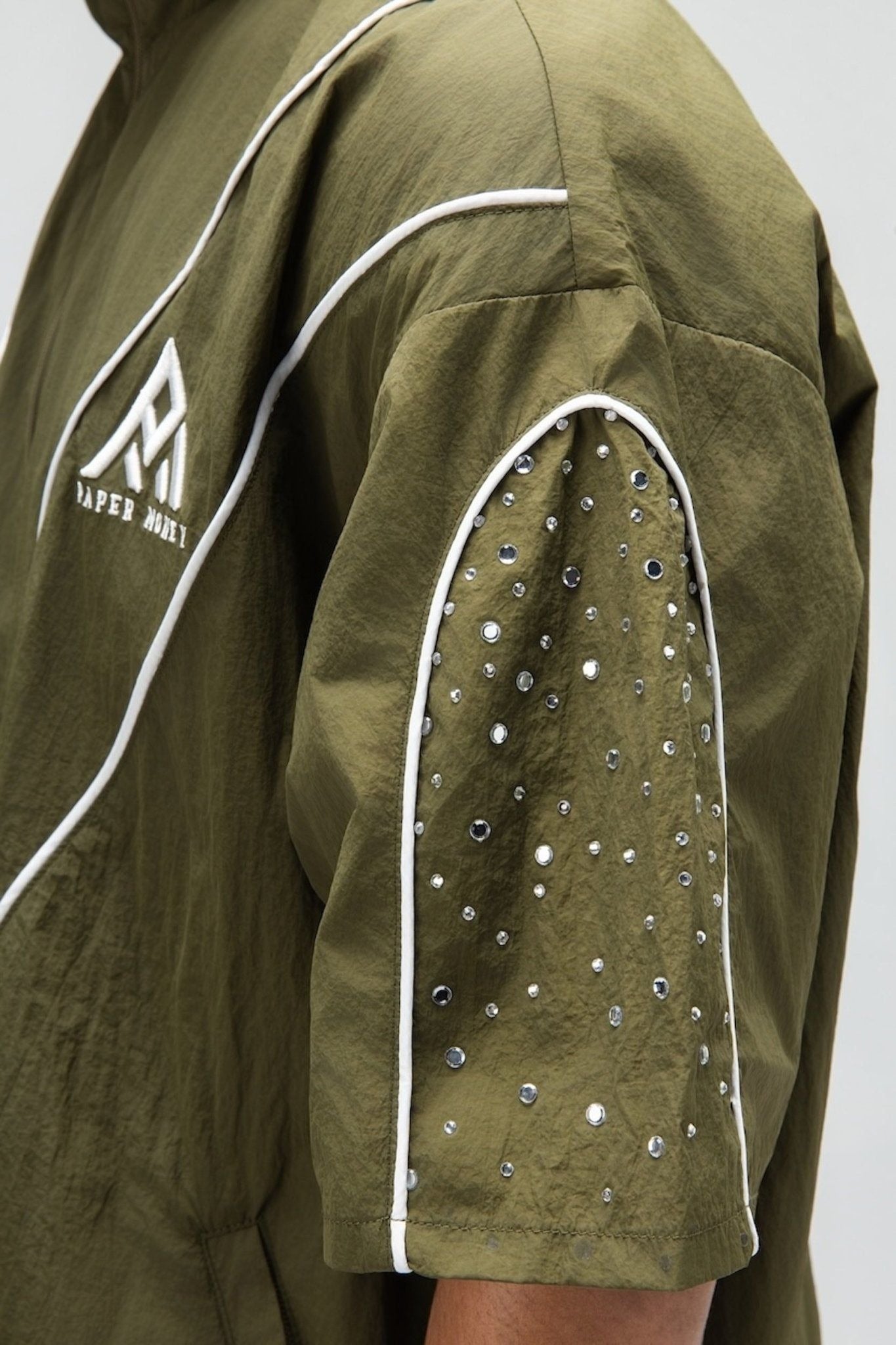 Paper Money - Apex Zip Top - Green — front view