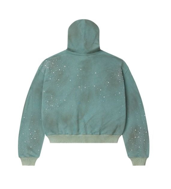Vale Forever - Bank Zip Up - Dark Mint — front view